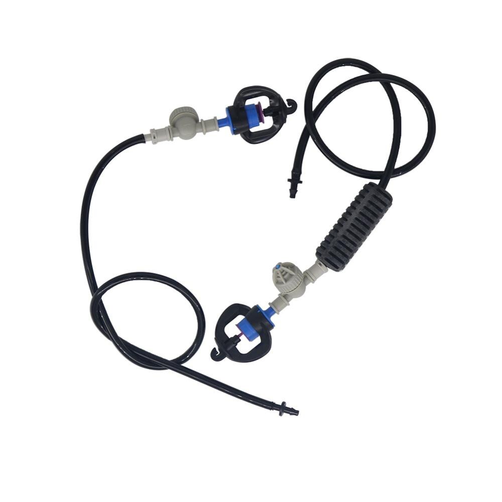 10 sets Rotary misting Atomized micro-nozzles Spherical Anti-drip Device Hanging Hammer water kits garden irrigation fittings