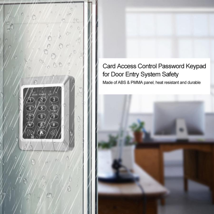 Card Access Control Password Keypad for Door Entry System Safety