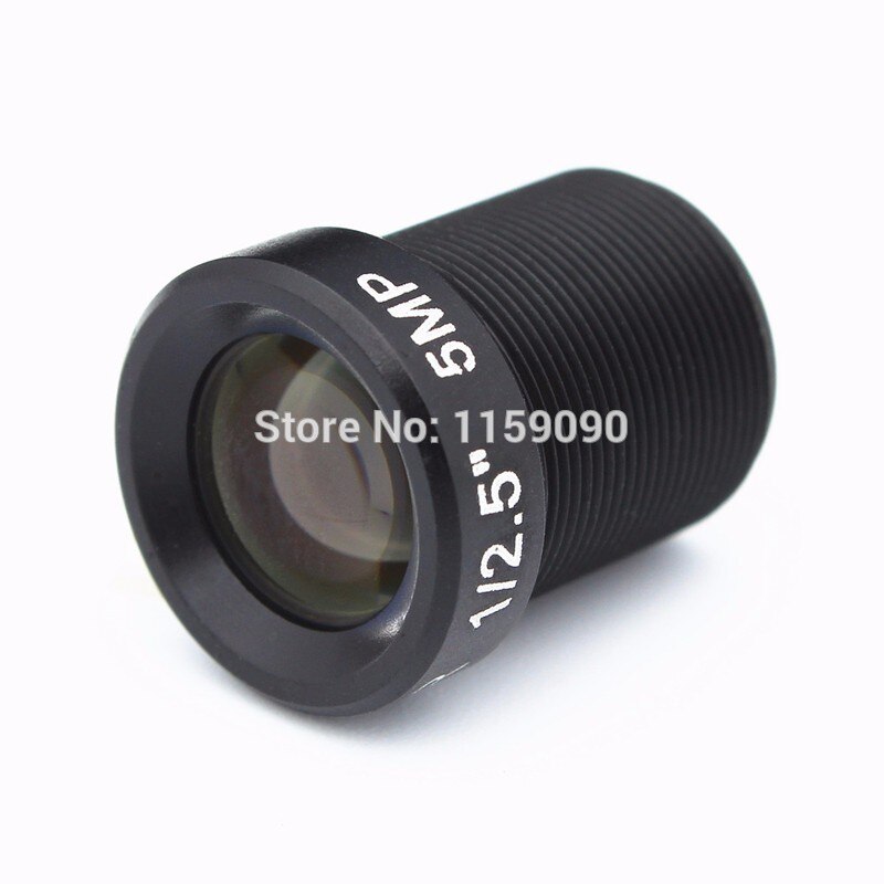 100X10 X 1/2 5 "IR HD placa 12mm 5mp ángulo de la lente CCTV M12 para cámara de seguridad
