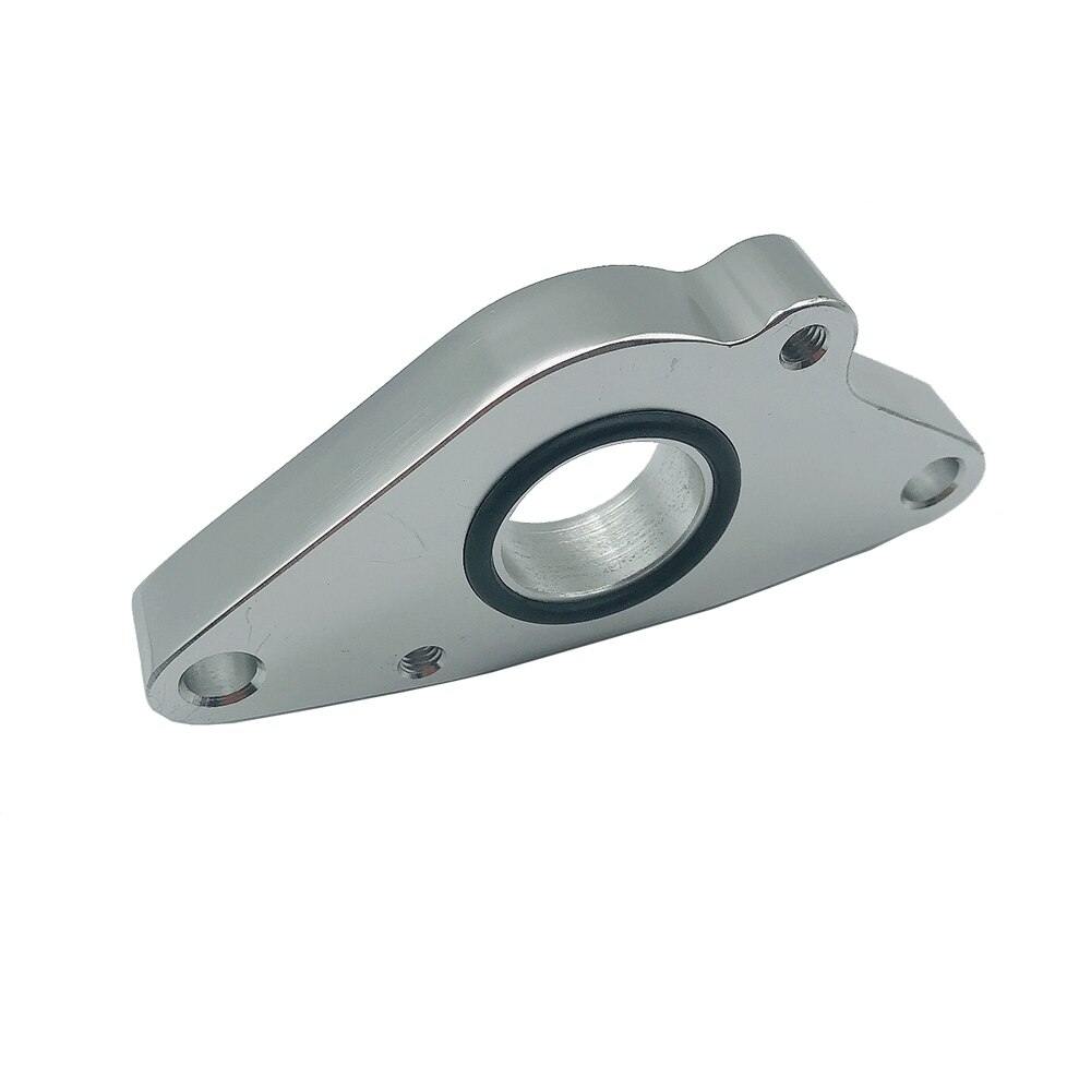 RESO--Billet Aluminum Turbo Blow Off Valve Flange Adapter For Subaru WRX EJ20 EJ25 TOP MOUNT RS RZ BOV FV