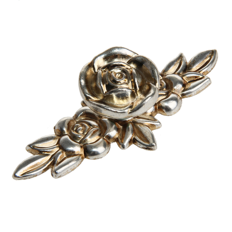 Pull Handvat Deur Antiek Goud Rose Kabinet Handvat Deur Lade Dressoir Kast