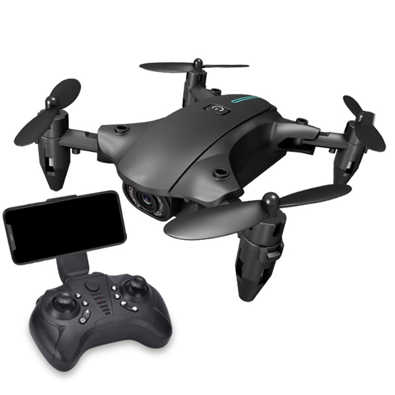 Sammenklappelig 2.4g rc drone wifi fpv 4k kamera hovedløs tilstand one-key retur højde hold quadcopter