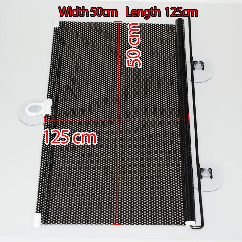 Uttrekkbar bil frontrute visir solskjermer auto bakre sidevindu persienner parasoller anti suv solskjerm til universell bil