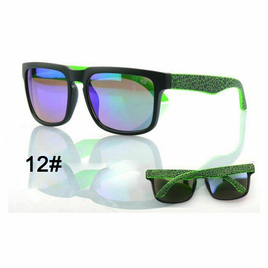 Ken Block Driving Sunglasses Men Goggle Drive Reflective Coating Square Classic Cycling Sports Retro Sunglasses UV400 Eyewear
