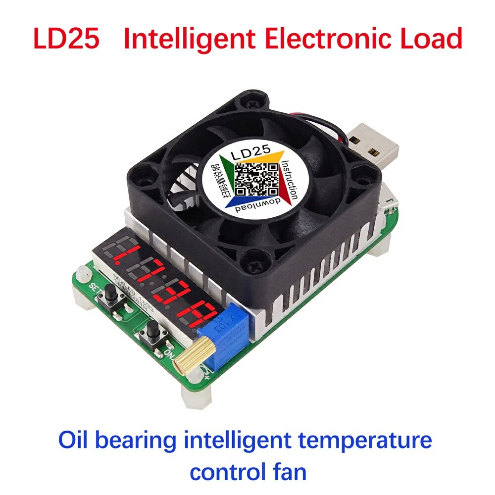 AT34 AT35 USB 3,0 farbe LCD Voltmeter Amperemeter Spannung Strom Meter Multimeter Batterie Ladung Power Bank USB Tester: LD25