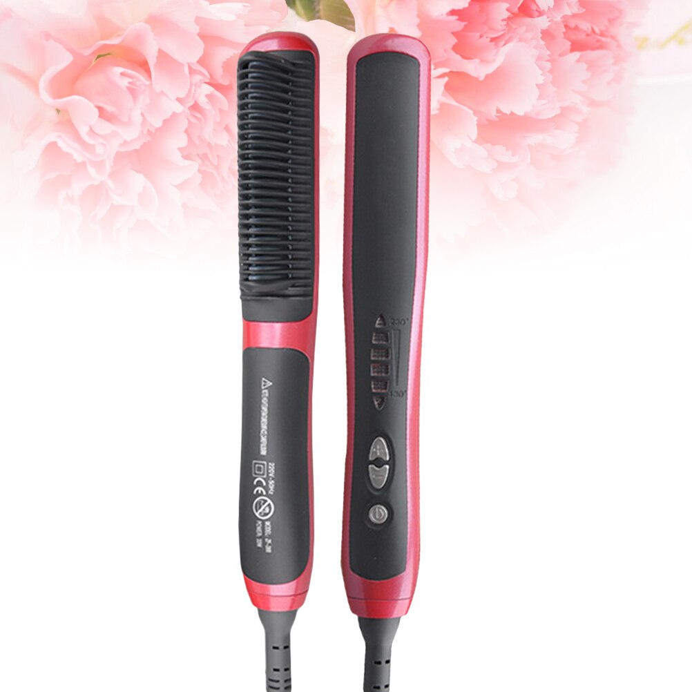 1pc włosy Straightener nastawny włosy Curler szyna anion ceramiczny elektryczny fryzjerstwo narzędzie z wtyczka