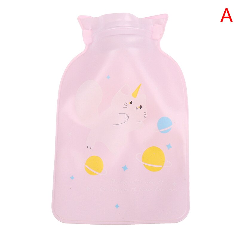 9 stilarter mini lille tegneserie bærbar vandpose vandinjektionsopbevaringspose hånd varmt vandflaske søde vandflasker: -en
