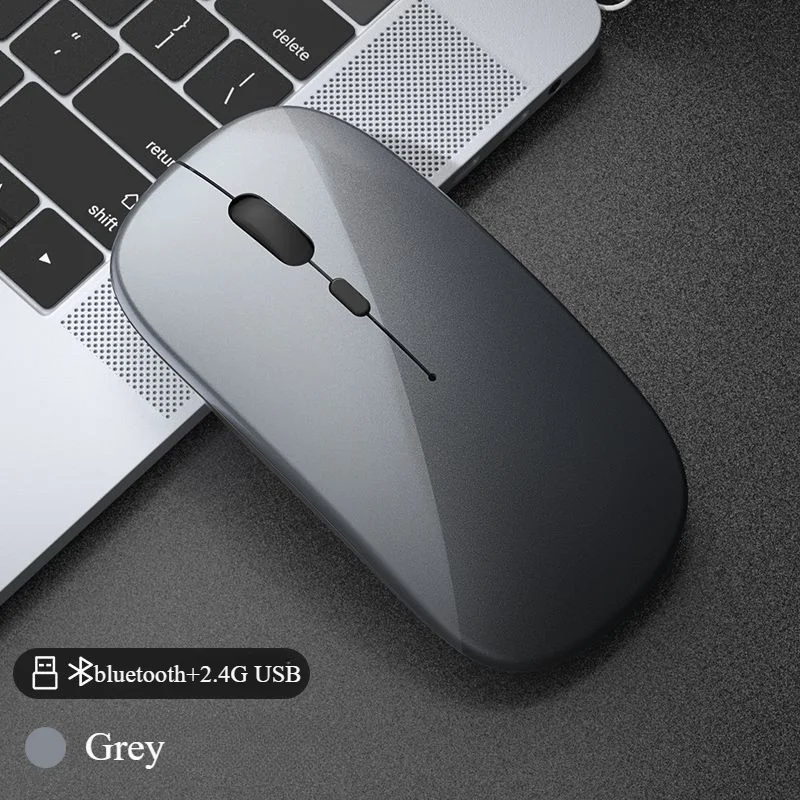 Draadloze muis voor laptop PC Bluetooth oplaadbare muizen Computer Stille muizen USB-muis Ergonomische gamingmuis voor Xiaomi Pad