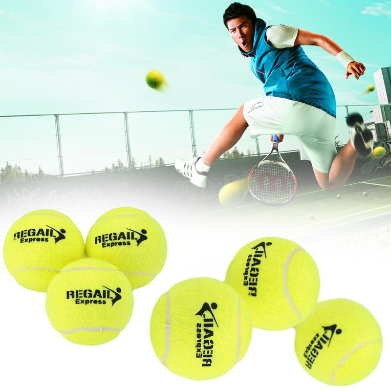 Training Competition Tennis Ball High Elasticity Vanilla Green Universal