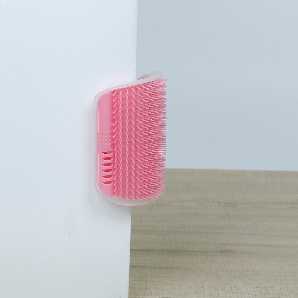 Cat Scratcher Brush Corner Cat Massage Self Groomer Comb Brush Cat Rubs the Face with a Tickling Comb Cat Pet Supplies