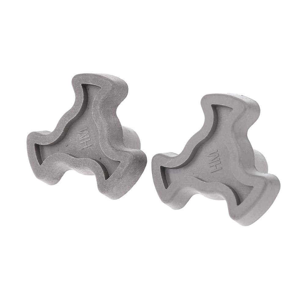 2Pcs 17mm Microwave Oven Turntable Roller Guide Support Coupler Tray Shaft