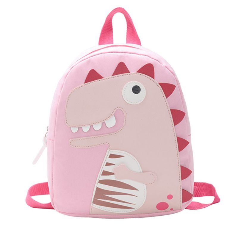 Mochila bonita de dinosaurio para niños y niñas, mochila escolar para niños, mochila de dibujos animados LX9F