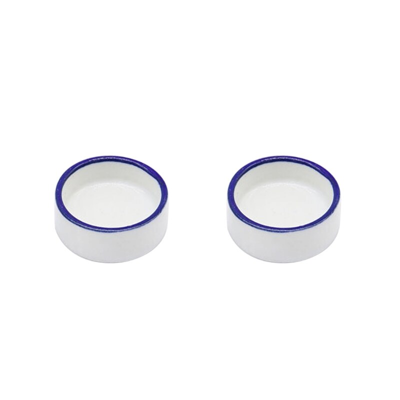 Reptile Food Bowl Lizard Gecko Food Water Dish Bearded Dragon Feeding Dish Ceramics Worm Dish for Lizard Anoles Spiders: 8FP600190-S