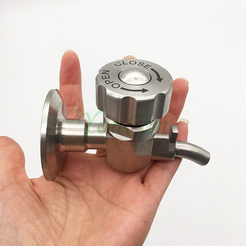 304 Stainless Steel 1.5" Tri Clamp Sample Valve, stainless steel Sampling Coil Conical Fermenter Accessories