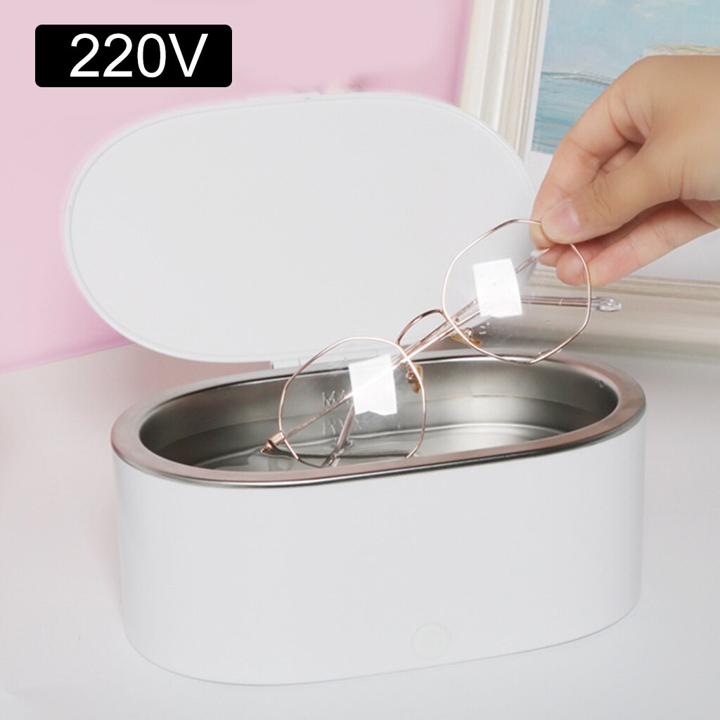 Thuis Ultrasone Reiniging Machine Hoge Frequentie Trillingen Wassen Sieraden Bril Kijken