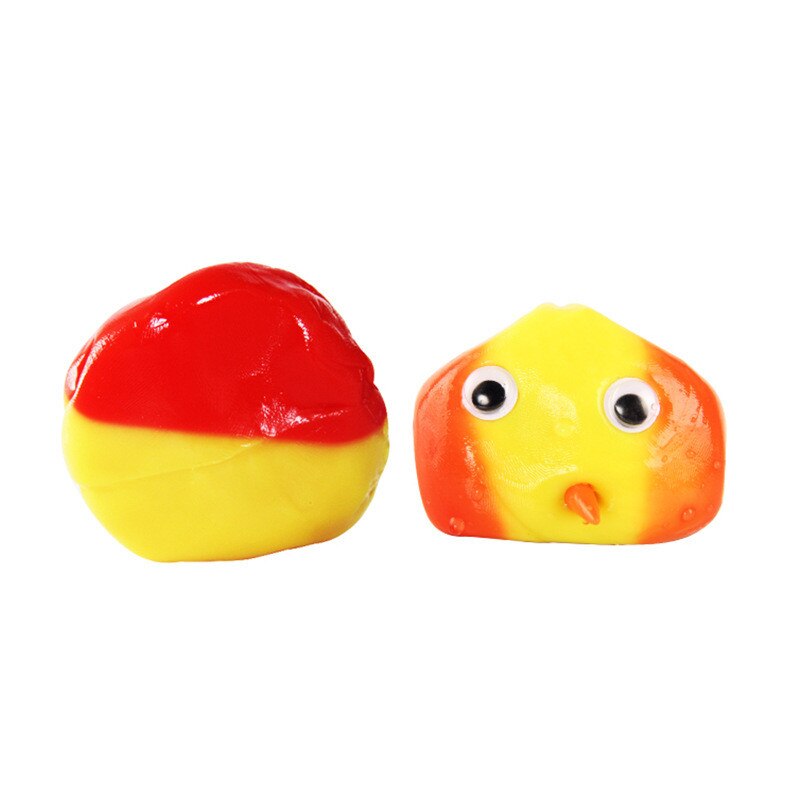 Slim legetøj hånd gummi temperatur ændring skifter farve slim fluffy lys ler plasticine mudder legetøj børn