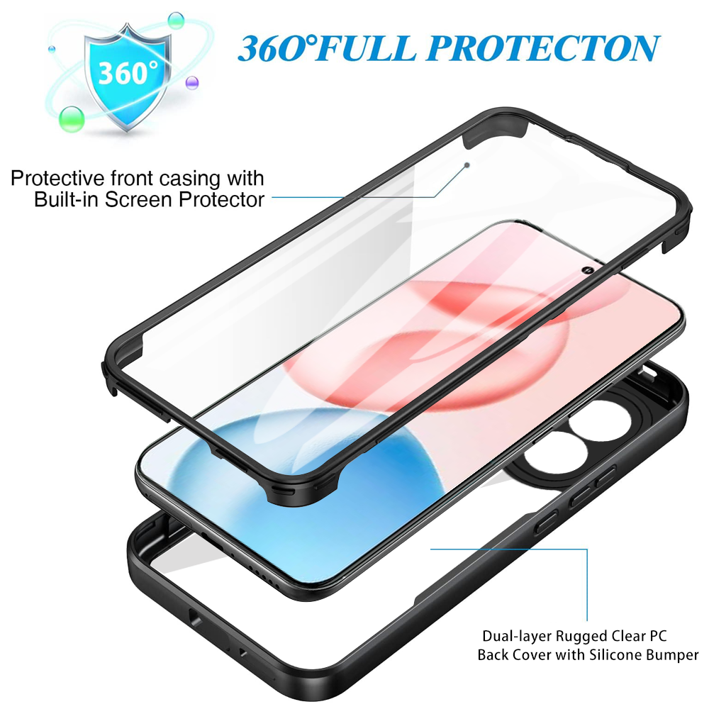 Funda protectora de cuerpo completo a prueba de golpes para Honor 400 Pro Honor 400 Lite 5G, Protector de pantalla, Fundas Coque Capa