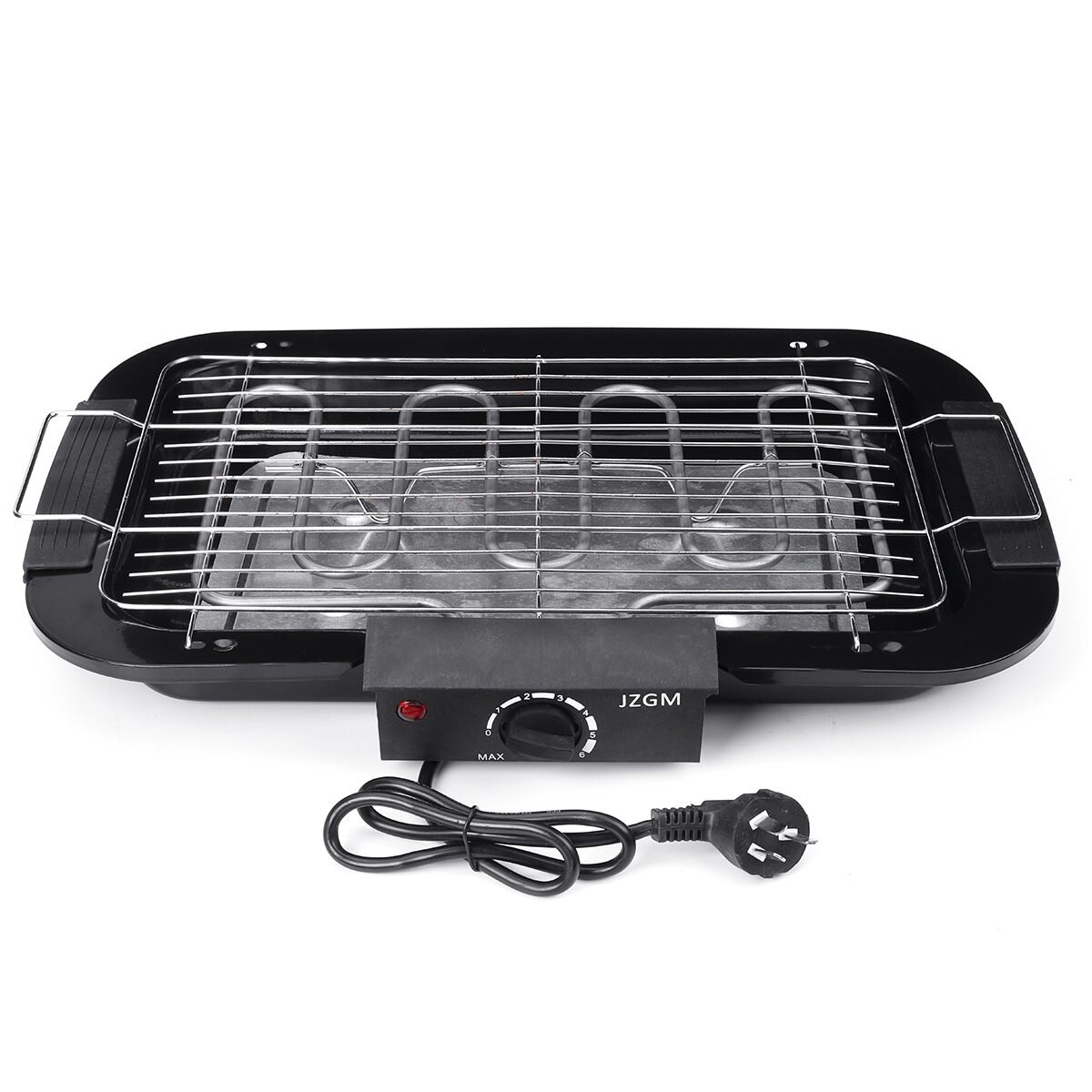 1300W Portable Electric Grill Smokeless Electric Pan Grill BBQ Griddle Home Barbecue Mini Non-stick Plate Electric Grill Machine