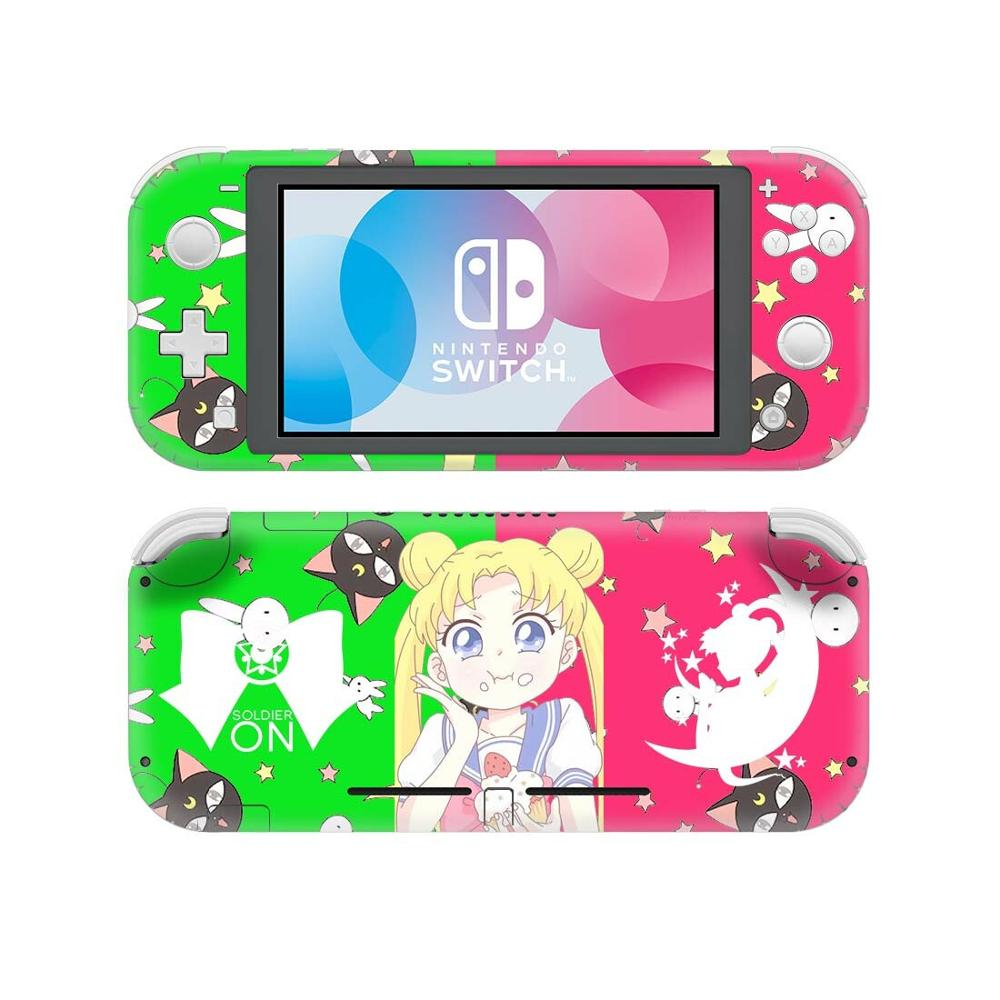 Pegatina protectora para Nintendo Switch Lite, pegatina de piel de Anime Sailor Moon: YSNSL1134