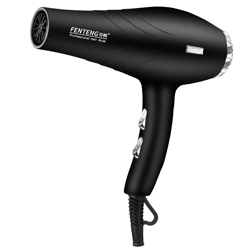 Hair Dryer High Power Styling Tools Blow Dryer and Cold EU Plug Hairdryer 220-240V Machine 1000W Hair Dryer: black