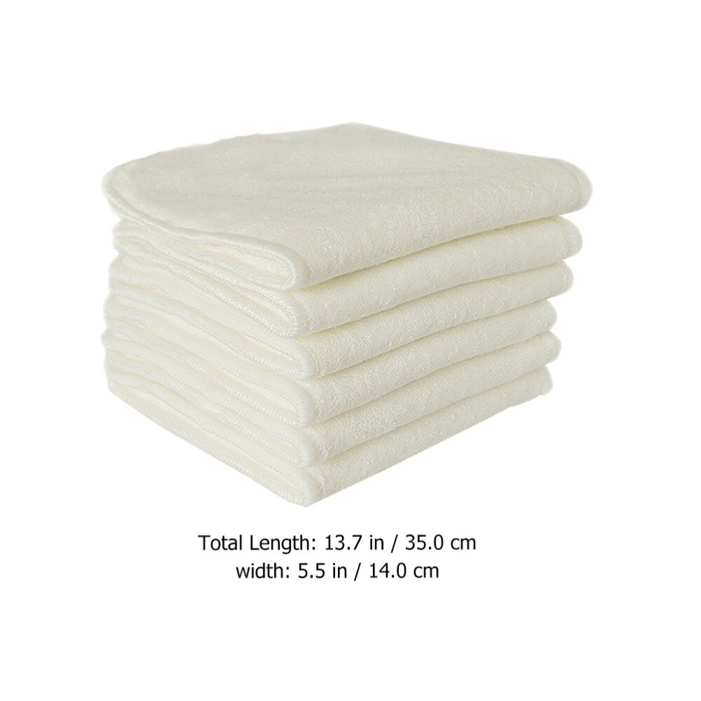 Bamboo Fiber Microfiber 4 Layers Baby Cloth Diapers Deodorant Soft Baby Diaper Pads