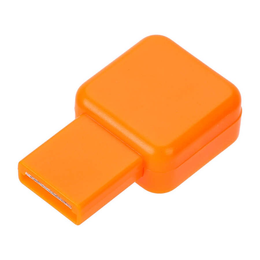 Mini USB Computer Microphone Wireless Microphone External Sound Card Computer Accessory Orange