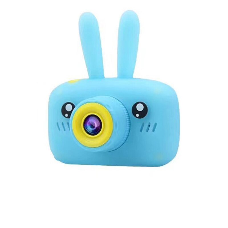 1080P HD Digital Video Foto Kamera Für Kinder Mini Kamera 2 Zoll Bildschirm 12MP Nette Cartoon Kinder Kamera Spielzeug für Mädchen Junge: Blue Camera / 32GB