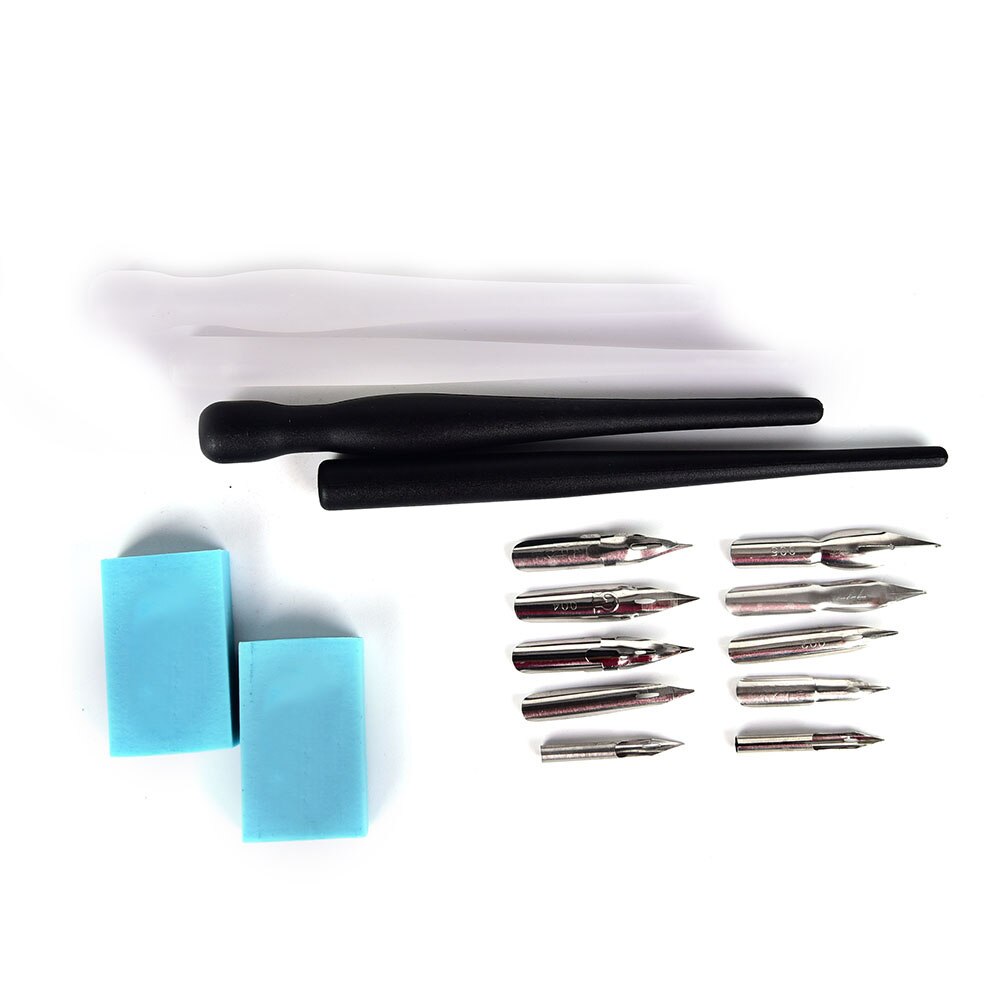 1 Set Cartoon Nib Holder Comic Drawing Painting Kit Painting Pen Set Cartoon Manga Pen Dip Pen Calligraphy Drawing Tool