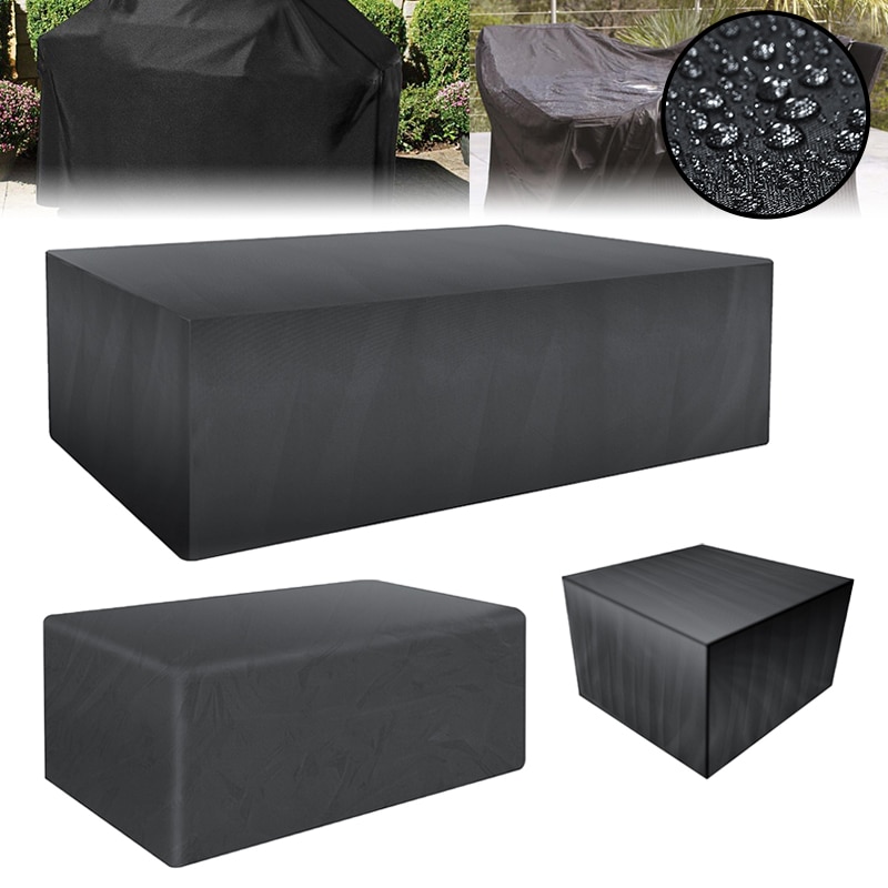 3 Maten Meubels Stofdicht Cover Tuin Outdoor Patio Cube Stoel Sofa Waterdichte Rain Dust Beschermende Covers