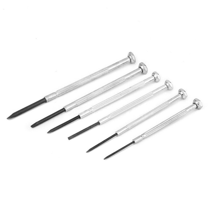1 Set 11pcs Jewelers Micro Screwdriver Set Precision Watch Jewelry Glasses Repairs