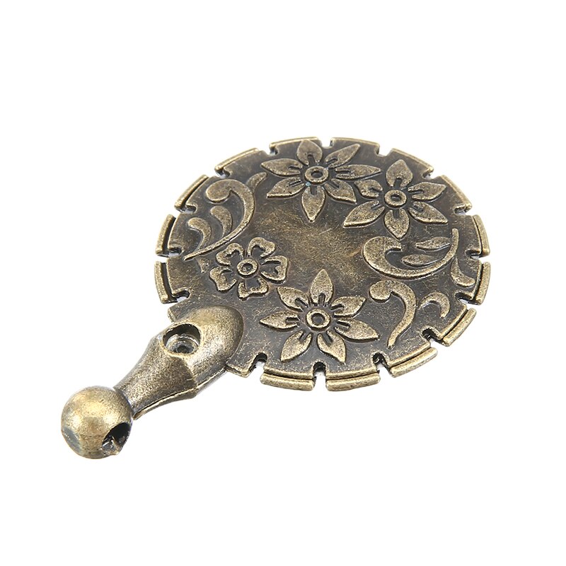 Cortador de hilo Retro Vintage, hoja de corte colgante para costura a medida, herramientas de artesanía de punto, 4,5x3cm, 1 unidad