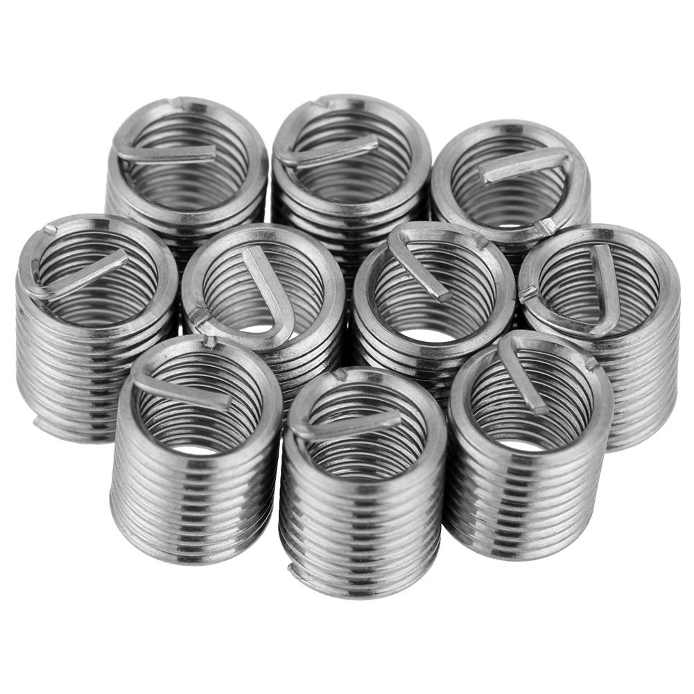 M5 Wire Thread Insert Kit Stainless Steel Wire Thread Insert Combination Tool Set Thread Repair Kit