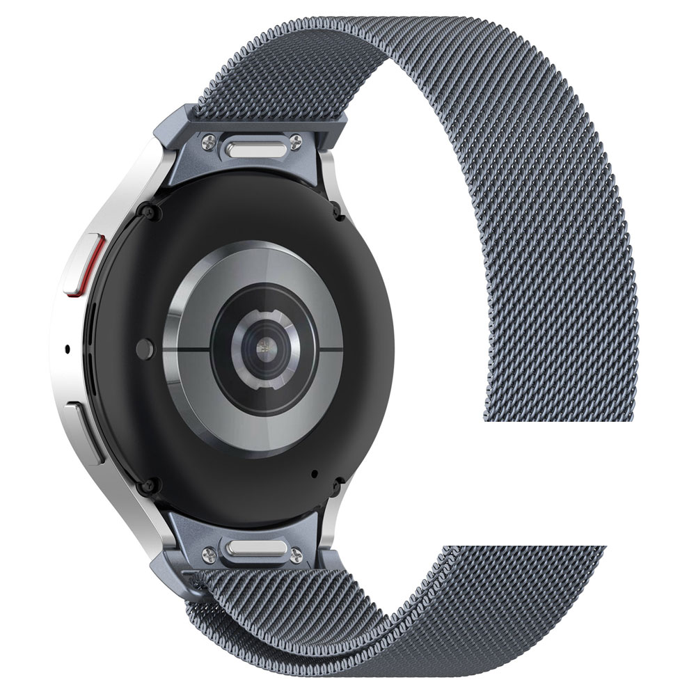 Correa de reloj de acero inoxidable para Samsung Galaxy Watch 7/FE, pulsera magnética de Metal para reloj inteligente, ajuste rápido: XS / Verde oliva