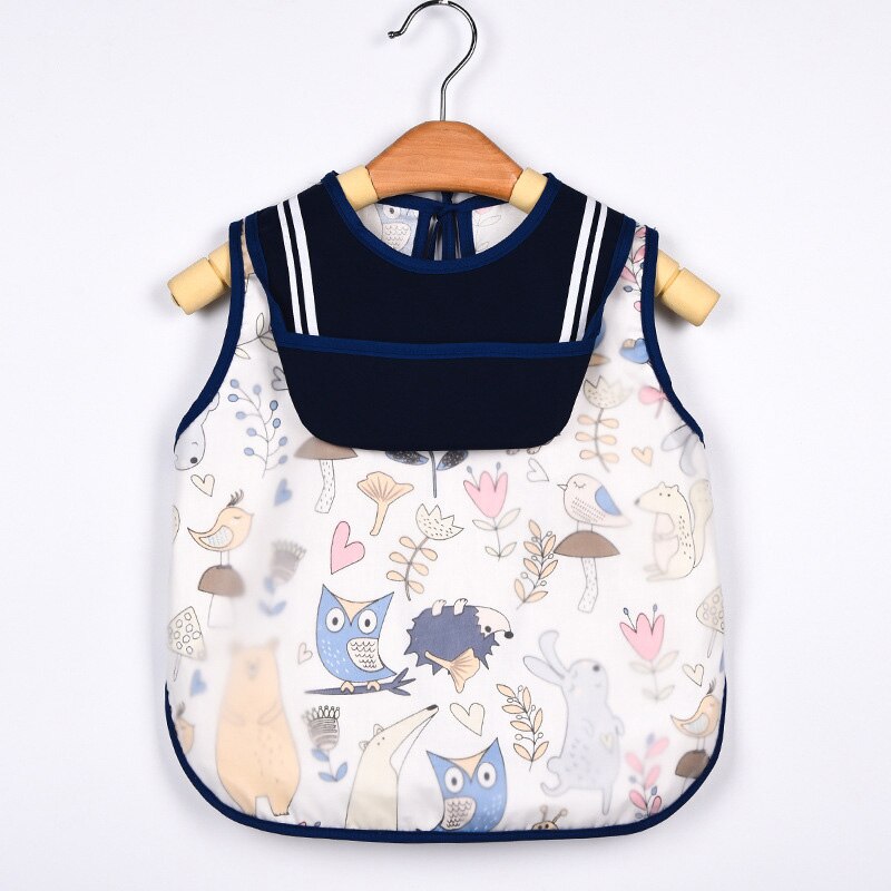 Bavoir imperméable pour bébé, , mignon, imprimé de dessin animé, fille et garçon, tablier à déjeuner, alimentation: style3