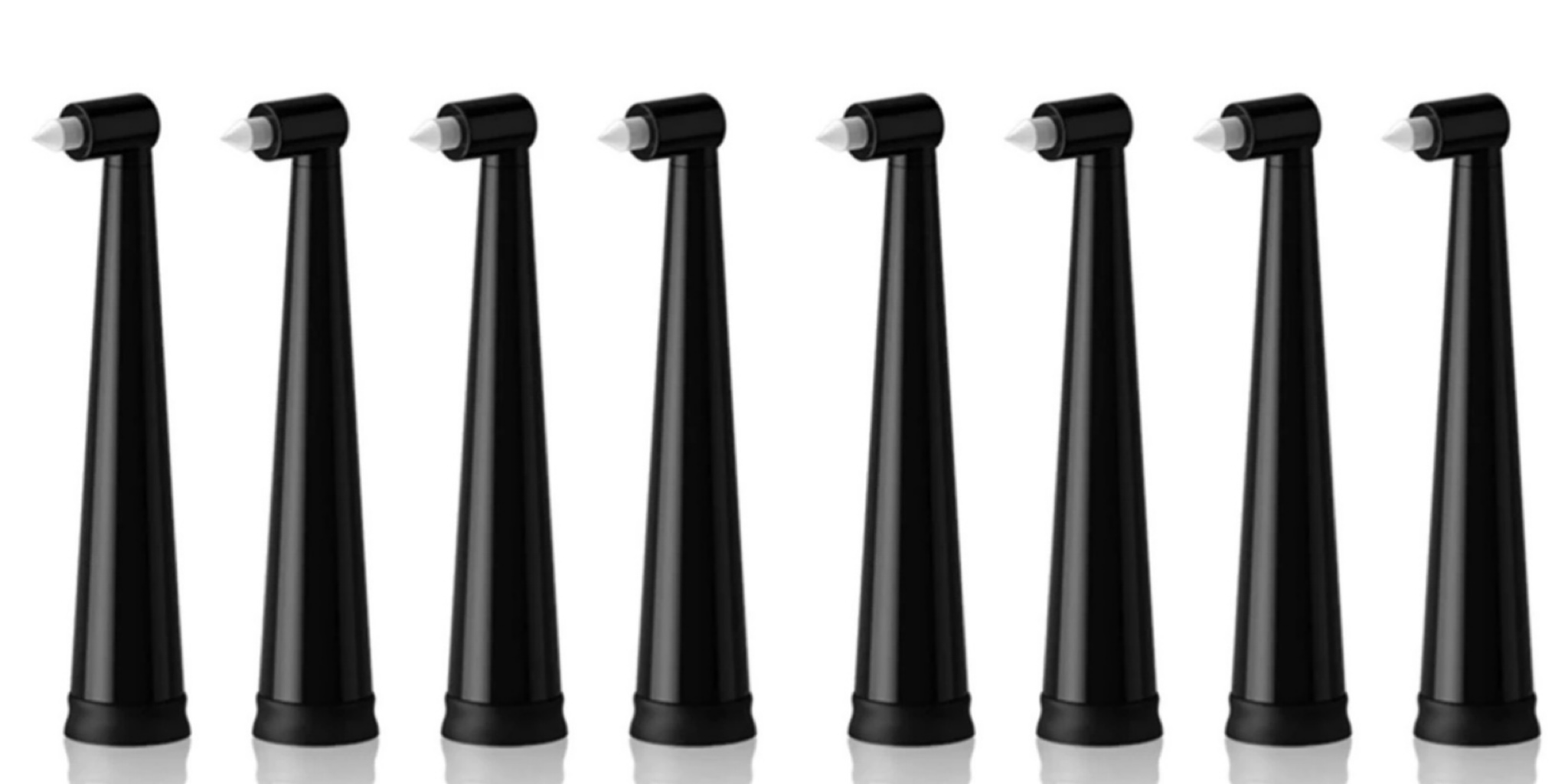 Cabezales de cepillo Interdental Fairywill, cabezales de repuesto para cepillo de dientes eléctrico sónico FW-507 FW-508 FW-917 FW-959 D7 D8: Castaño