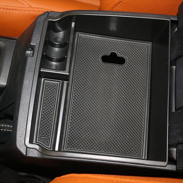 For Toyota Hilux AN120 AN130 - Armrest Storage Box Center Console Container Bin Tray Holder Case Car Organizer
