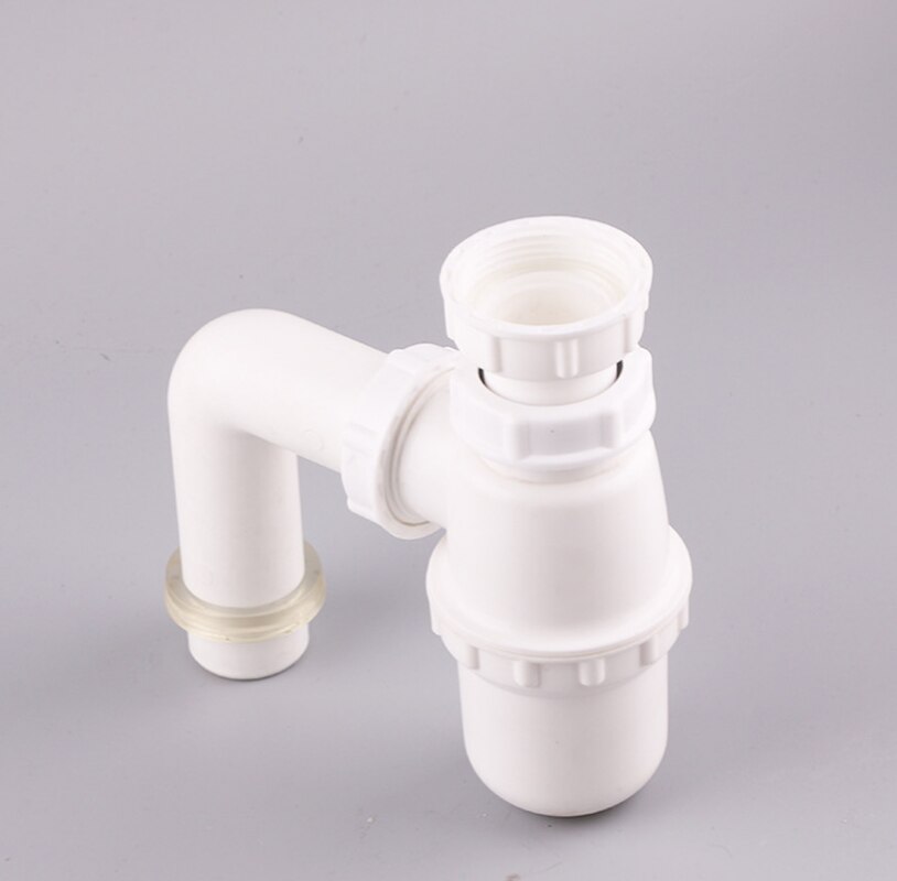 Bathroom basin sink trap plastic bottle kitchen basin drainer kitchen sink drain fitting sink drain deodorizing 1-1/2