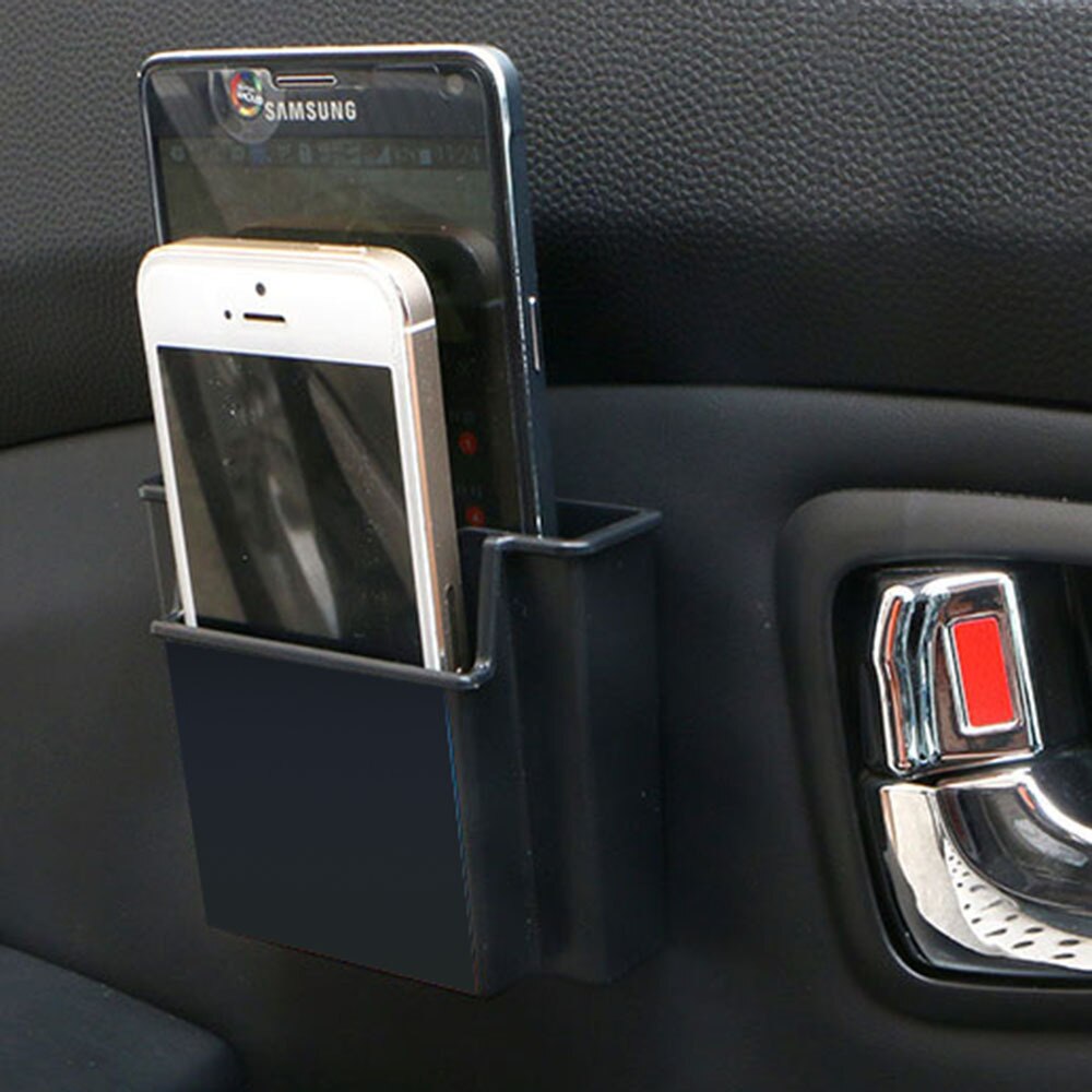 Mini Car Cell Phone Holder Charge Box Holder Pocket Organizer Storage For Pontiac G4 G5 G6 G8 Am Grand Aztec Bonneville