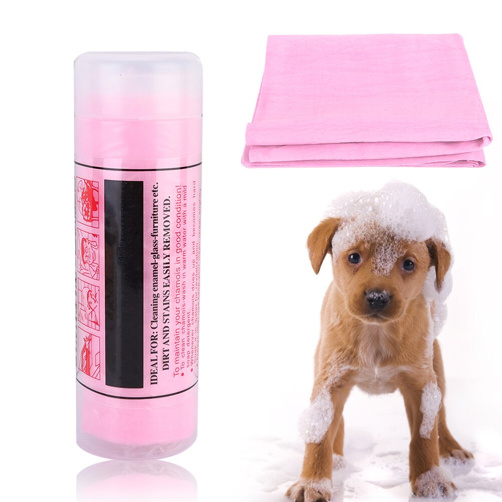 1PC Soft Comfortable Super Water Absorption Pet Towel Quickly Dry Pet Body Moisture Suitable For Cats Dogs: Pink
