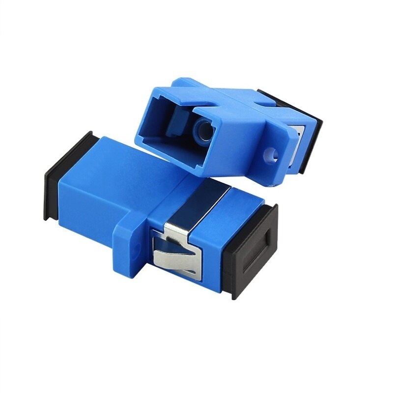 100Pcs SC Fiber Optic Connector Adapter OM3 SC / UPC SM Flange Singlemode Simplex SC-SC APC Coupler: 100pcs Upc