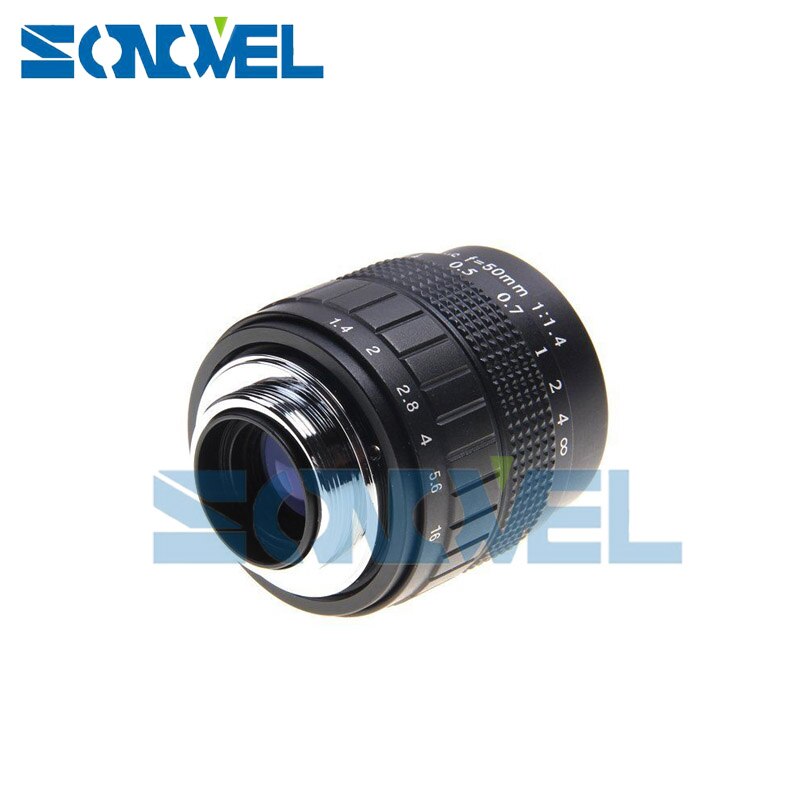 50mm F1.4 CCTV TV Movie lens+C Mount+Macro ring for Canon EOS M M2 M3 M5 M6 M10 M100 Mirrorless Camera