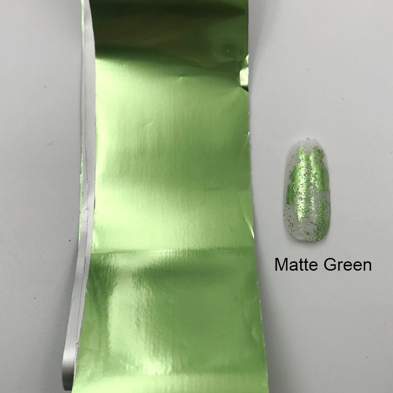 Nail art folie klistermärke överföring vit orange blå gul färgglad 4*100cm rulle full skönhetsberlocker nagellack stjärnklart papper: 517