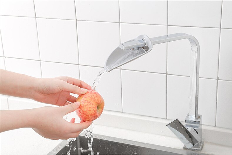 Kraan verlengd hand wassen apparaat gids sink extender Kind baby hand wassen aid extender