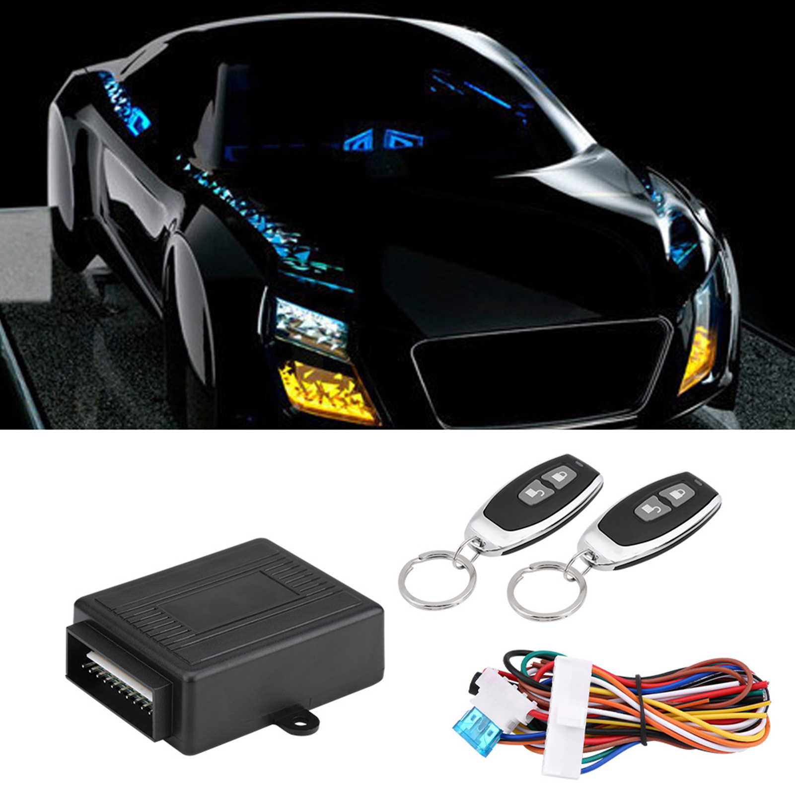 Keyless Entry Kit Autotürschloss Keyless Entry System Zentralverriegelung Fernbedienung Kit Keyless Entry System