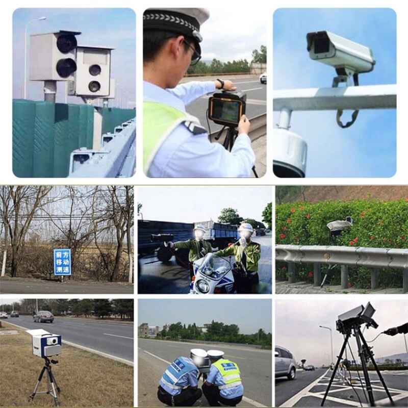 Detectores de radares STR555, Detector de coche Anti radares, multilenguaje, Detector de monitoreo de velocidad de coche