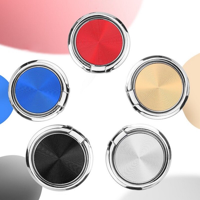Finger Ring praktisch Smartphone Ständer Halfter Für IPhone XS Huawei Samsung praktisch Clever-Runde Telefon Ring Halfter Auto Halterung stehen