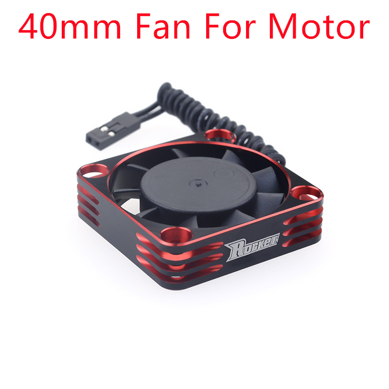 Rocket RC Fan 25mm 30mm 35mm 40mm 50mm SURPASS HOBBY Heat Dissipation Cooling Fan for for 1/10 1/8 RC Car Brushless Motor