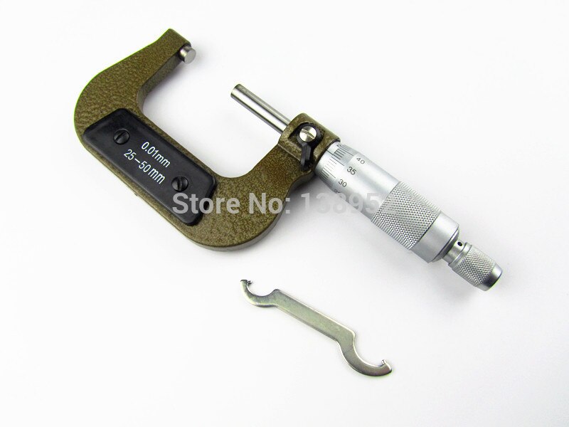 Micrometer Color 25-50mm Outside Micrometer 0.01mm Micrometer Thick... – Vicedeal