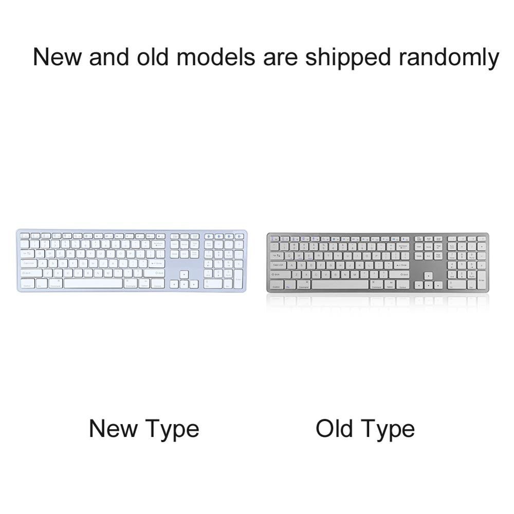 Clavier bluetooth sans fil multi-appairage 104 touches pour pc/ordinateur portable/tablette clavier mécanique ultra-fin pour windows/android/ios