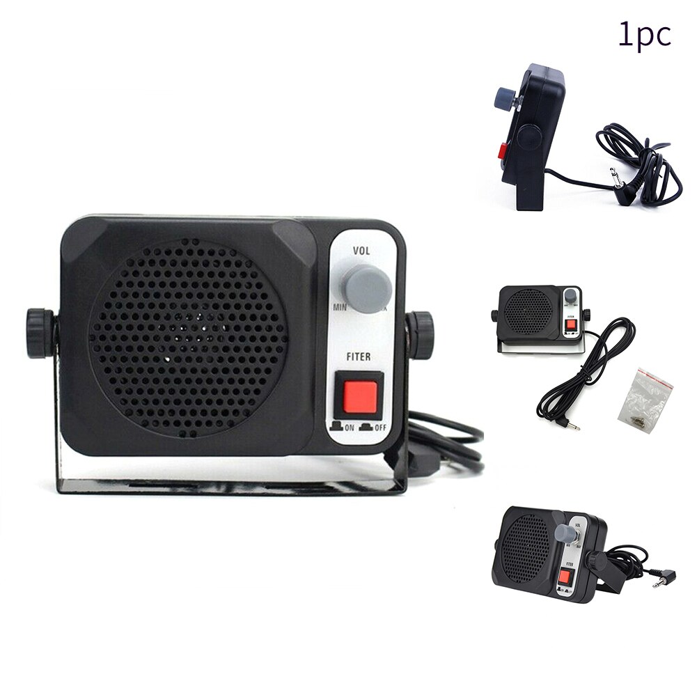 Altavoz externo portátil para YAESU y ICOM, dispositivo electrónico de sonido fácil de usar con tornillos, montaje en vehículo, TS 650